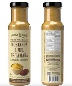 Molho de salada Mostarda e Mel de Tâmara 250ml