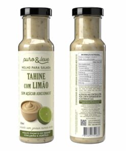 Molho de salada Tahine com Limão 250ml