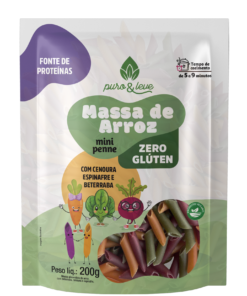 Massa De Arroz Mini Penne 200g