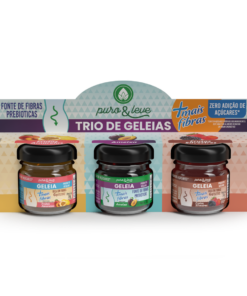 Trio mais fibras mini geleias